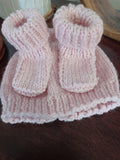000 ($30) Love Gram Co - Hat and Booties Set