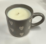 000 ($30) Heart Mug Candles - Little Beausoleil Candle Co