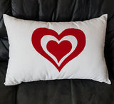 131 ($32) Heart Pillows