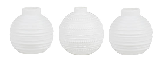 083 ($35) Wonder Sphere Vases - Set of 3