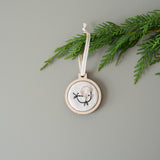 118 ($25) Embroidered Ornaments