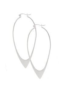 025 ($75) Ariam Earrings - Silver - Large