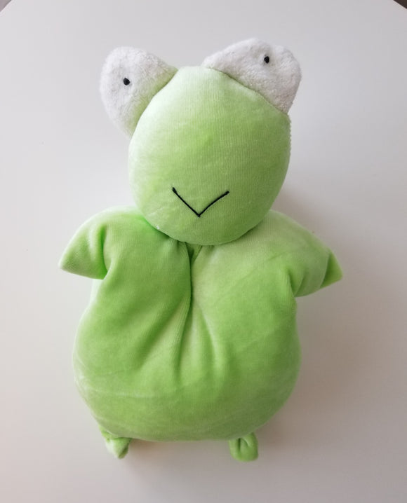 043 ($45) Cuddly - Bamboo Frog Green