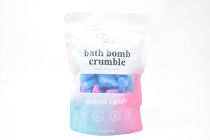 078 ($15) Bath Bomb Crumble - Cotton Candy