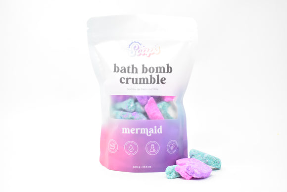 078 ($15) Bath Bomb Crumble - Mermaid
