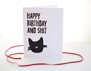 000 ($6) Card - Happy Bday and Shit