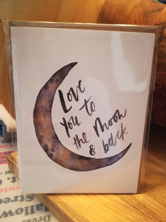 134 ($6) Love you to the Moon & Back