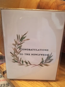 134 ($6) Congrats to the Newlyweds - Card