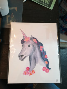 134 ($20) Unicorn - Print