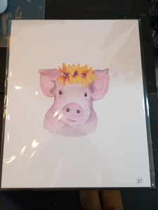 134 ($20) Pig - Print