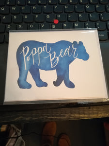 134 ($6) Poppa Bear - Card