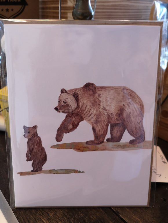 134 ($6) Bears - Card