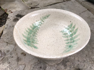 112 ($72) Bowl - Fern Leaf