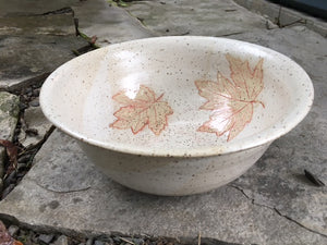 112 ($72) Bowl - Maple Leaf