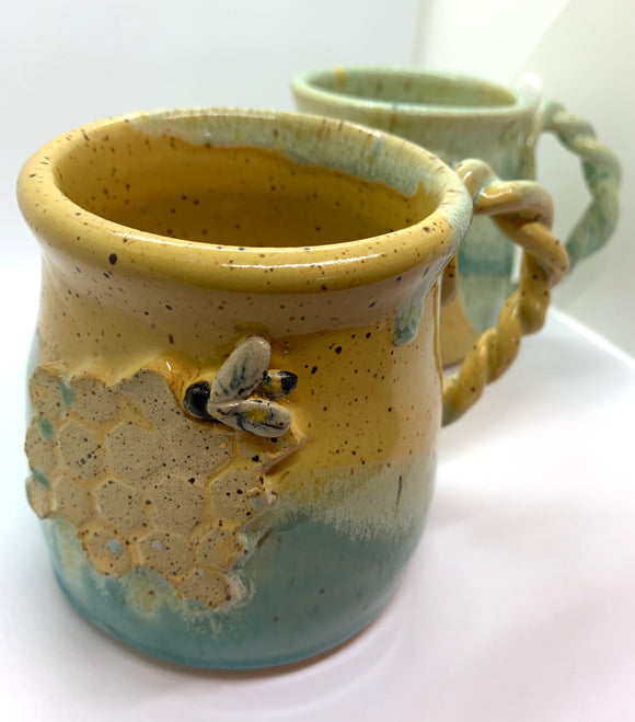 112 ($35) Forest Floor Pottery - Mugs