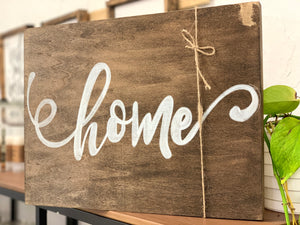 141 ($40) Sign - Wood - Home