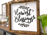 141 ($35) Sign - Harvest Blessings