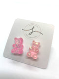 149 ($10) Earrings - Gummy Bears with Glitter