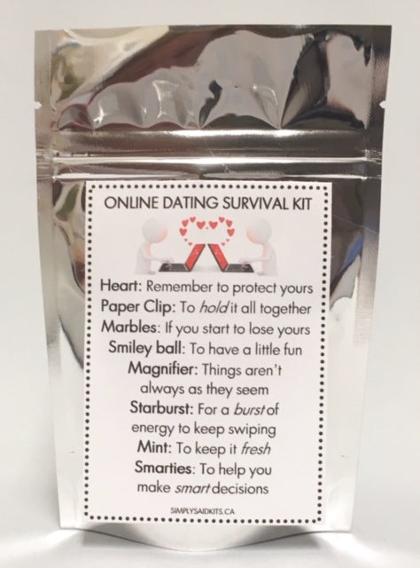142 ($9) Online Dating Survival Kit - Mini