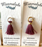 071 ($5) Marmalade - Tassel Charm - Bronze