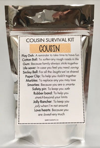 142 ($16) Cousin Survival Kit