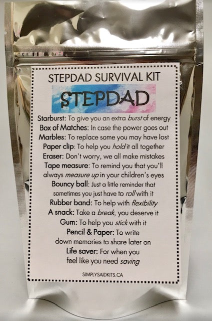 142 ($16) Step Dad Survival Kit