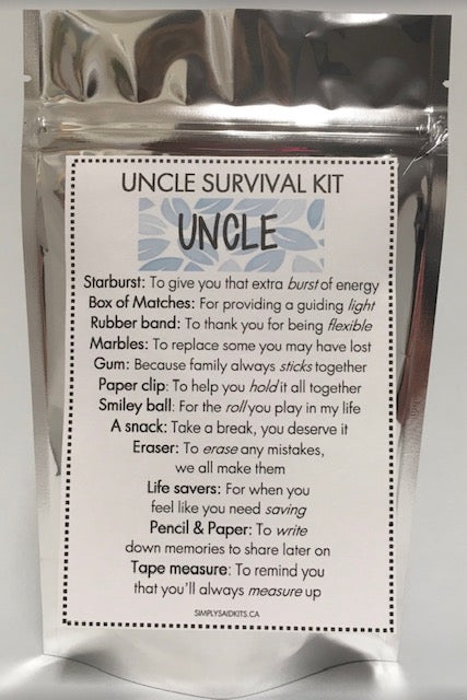 142 ($16) Uncle Survival Kit