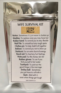 142 ($16) Wife Survival Kit