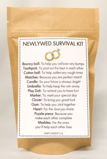 142 ($14) Newlywed Survival Kit