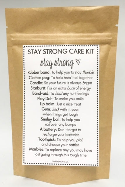 142 ($16) Stay Strong Care Kit