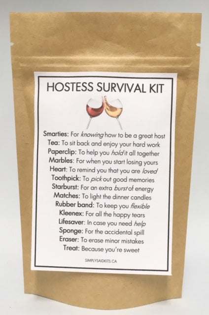 142 ($16) Hostess Survival Kit