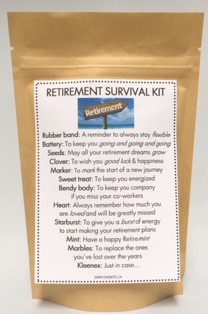 142 ($16) Retirement Survival Kit