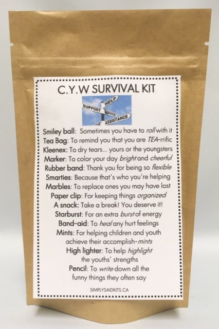 142 ($16) C.Y.W Survival Kit