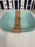 000 ($18) Bamboo Bowl Plate - Small - Set of 4