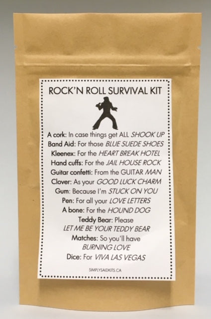 142 ($16) Rock'N Roll Survival Kit