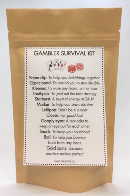 142 ($16) Gambler Survival Kit