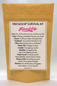 142 ($16) Friendship Survival Kit