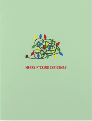 032 ($6) Card - Merry F-ing Christmas