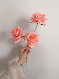 124 ($30) Single Stem Pink Garden Rose