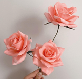 124 ($30) Single Stem Pink Garden Rose
