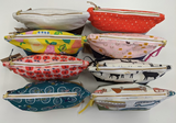 118 ($33) Zippered Pouch - 9" - Patterns