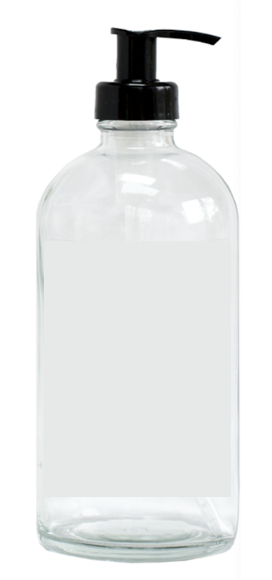 000 ($5) Glass Pump Bottle - 250ml
