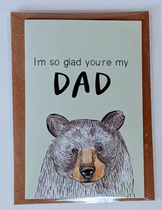 201 ($6) Card - Glad You're my Dad