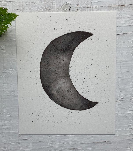 201 ($25) Print - Crescent Moon Orignal
