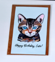 201 ($6) Card - Happy Birthday Cutie