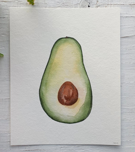 201 ($22) Print - Original - Avocado