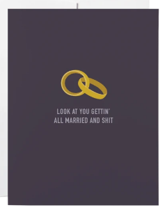 032 ($6) Card - Married and Sh1t - Grooms