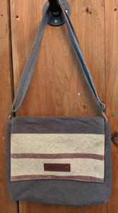 040 ($90) Beach Bag - Grey - Small