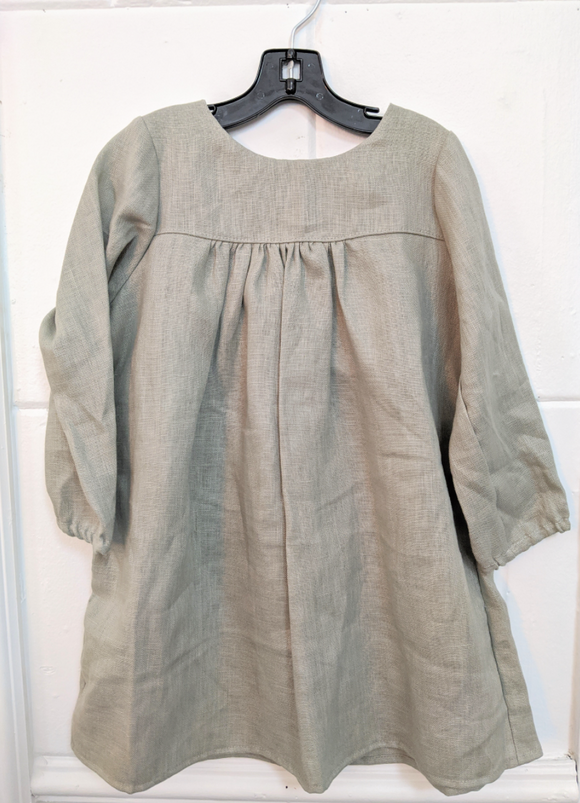 140 ($50) Linen Dresses - Sage - Various Sizes
