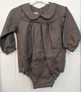 140 ($50) Linen Rompers - Grey - Various Sizes